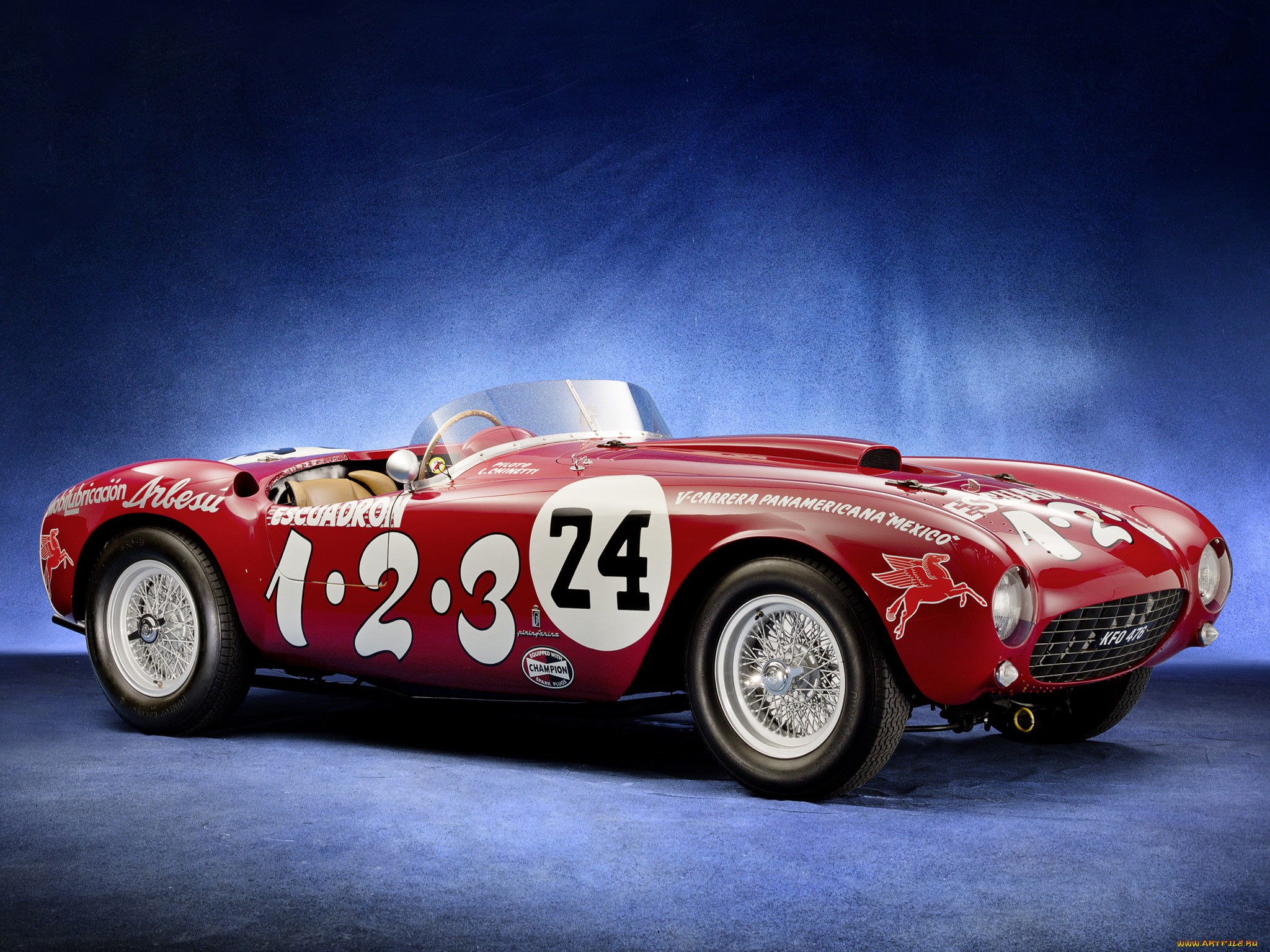 ferrari, 375, mm, spyder, 